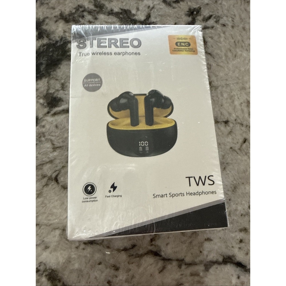 Wireless Head Phone Bluetooth Sports Earbud for all device